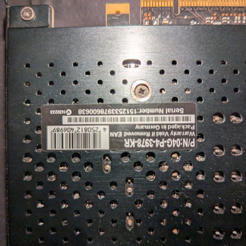 EVGA GeForce GTX 970 4GB FTW+ ACX 2 used office graphics card