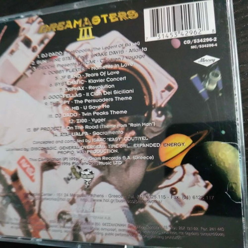 Dreamasters III CD like new, electronic music