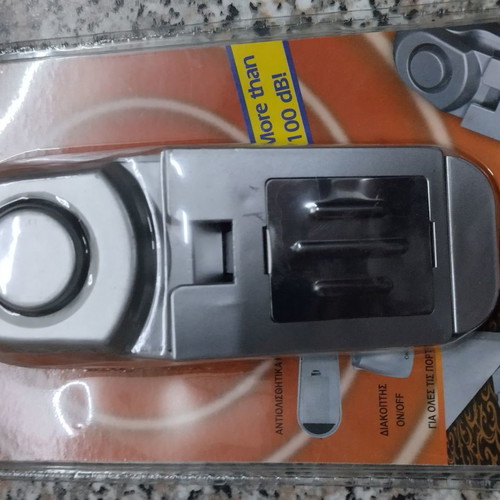 Door stop with alarm new