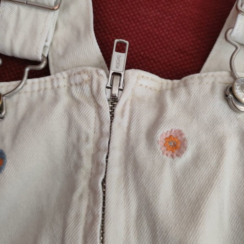 Zara children's dungarees for 4 years old like new, beige