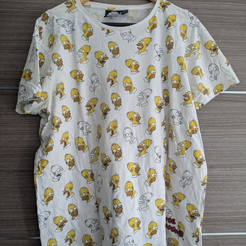 The Simpsons T-shirt like new, size L, multicolor yellow