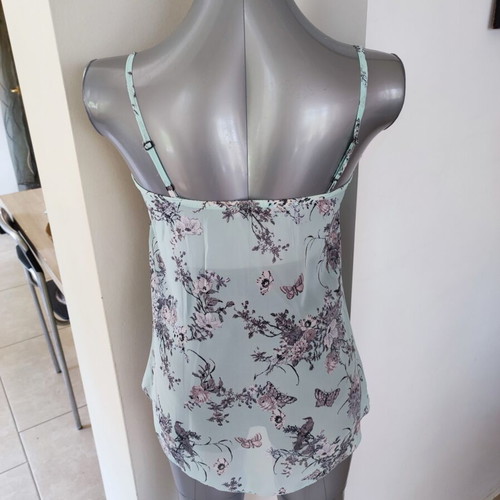 Cami top with transparency - One Size