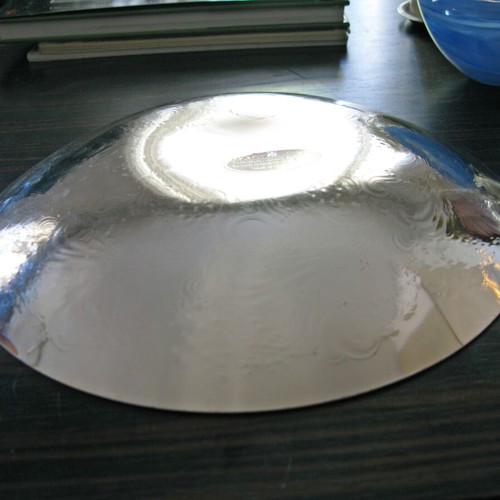 WMF vintage silver-plated bowl platter used with embossed design