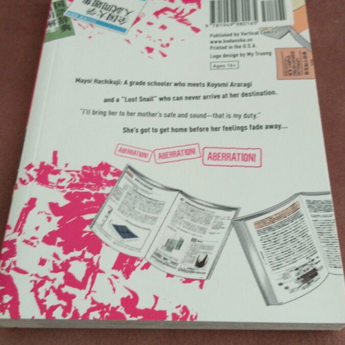 Bakemonogatari manga volume 3 new, English