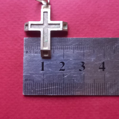 Silver cross 925 like new 2×3 cm