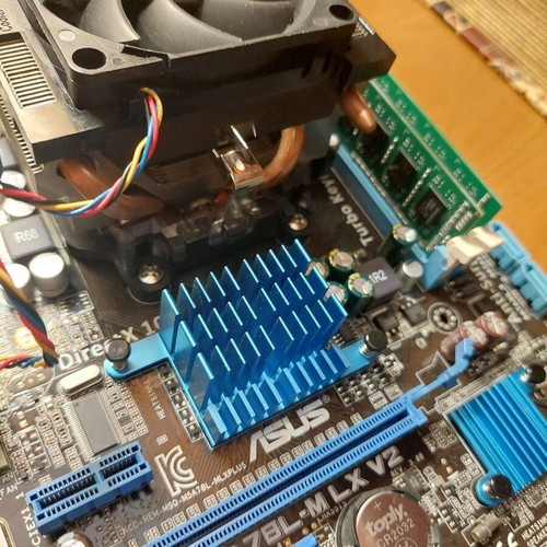Gaming PC set with AMD FX-6300 CPU, 8GB RAM dual channel, copper cooler, IO shield like new