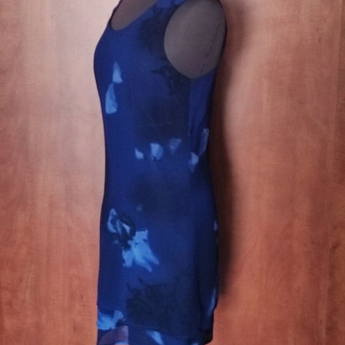 Vintage floral dress Absolute by Sorotos like new, blue