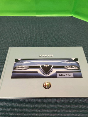 Official Alfa Romeo 156 album like new