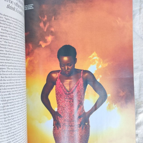 Elle USA Summer Issue collectible with Lupita Nyong'o cover