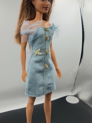 Dress and shoes for fashion dolls like new