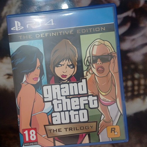 Grand Theft Auto The Trilogy PS4 game like new