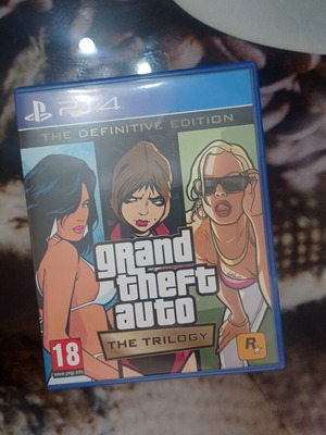 Grand Theft Auto The Trilogy PS4 game like new