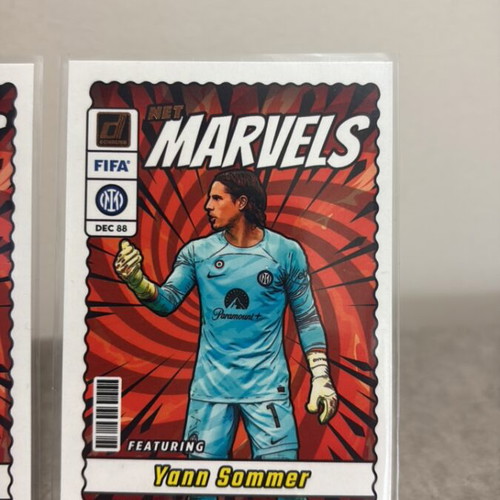 Donruss Soccer FIFA Net Marvels 2023-24 new 4-card set Sommer, Immobile, Jesus, Oblak