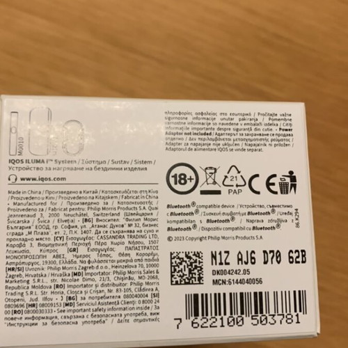 IQOS Iluma i new, sealed in box with two-year warranty