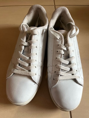 Fila athletic shoes used, white, size 41