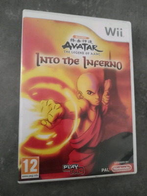 Wii Avatar The Legend Of Aang Into The Inferno μεταχειρισμένο
