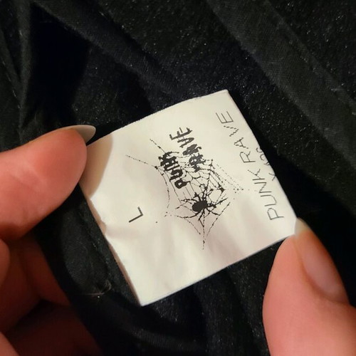 Punk Rave Coat like new goth gothic alternative size L