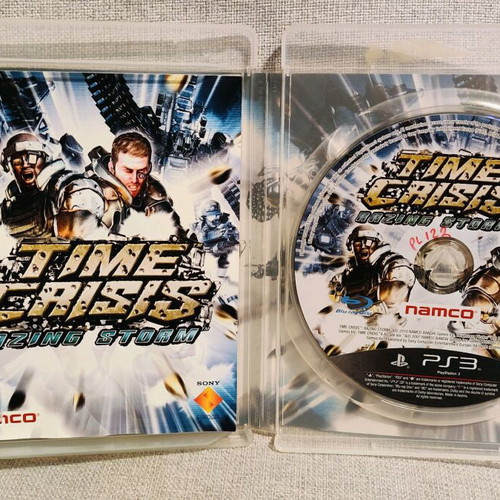 Time Crisis Razing Storm PS3 used in very good condition