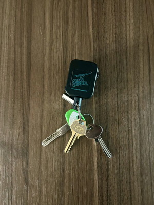 Gear Keeper Locking Retractor used, key return mechanism