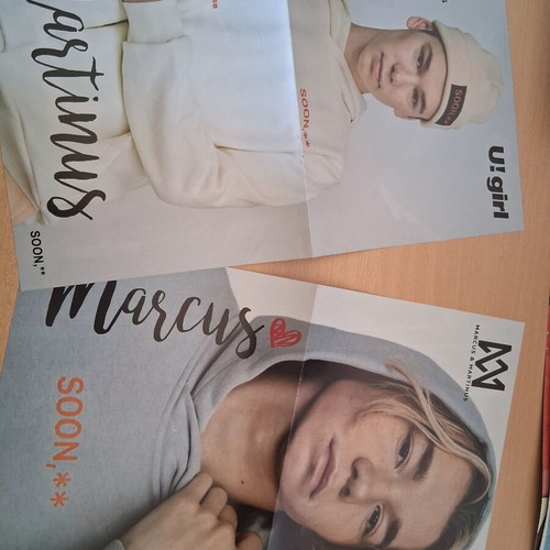 Marcus & Martinus posters pack, Halsey, Tom Holland