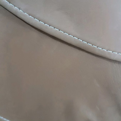 Michael Kors leather jacket men's used, beige, XL