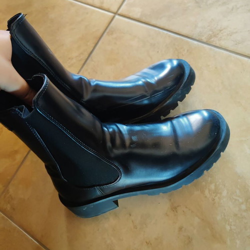 H&M ankle boots, black, size 39