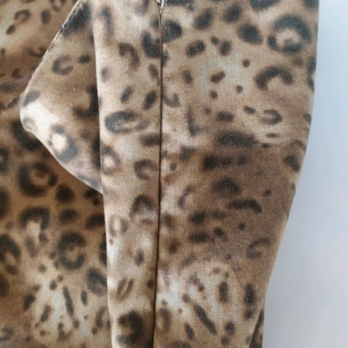 BSB Large pants used with animal print and side zipper