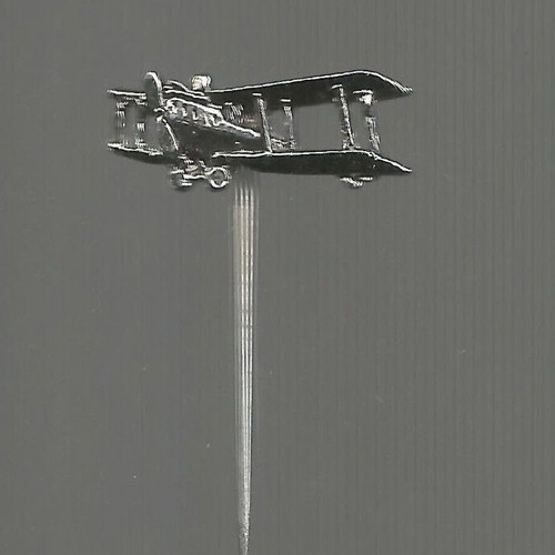 Bi Plane Badge Pin new