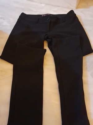 Hype women's pants black elastic like new, size M