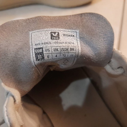 Veja V10 sneakers used, white leather, size 37