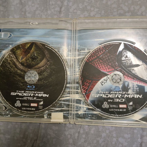 The Amazing Spider-Man 3D Blu-ray like new with subtitles