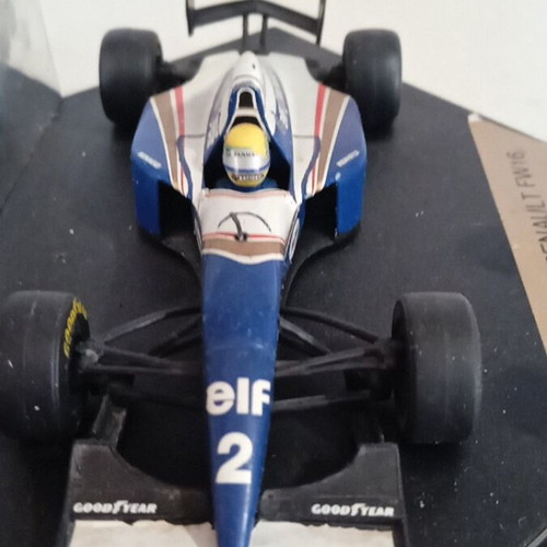 Collectible F1 Renault Williams Ayrton Senna car used