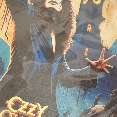 Ozzy Osbourne metal wall decor 20cm new