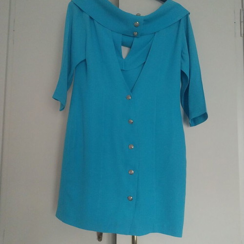 Club KINO dress used, turquoise, size Medium