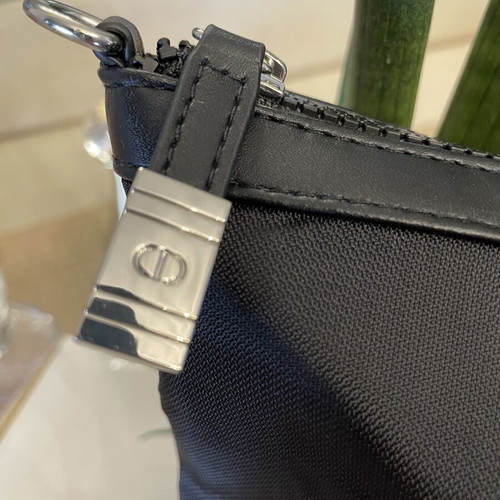 Dior Beautè black toiletry bag pouch with box
