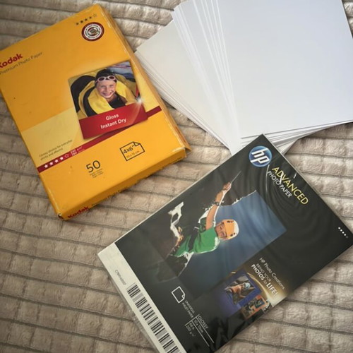 Kodak photo paper like new, pack of 20, 10x15, glossy