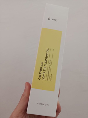 iUNIK Calendula Complete Cleaning oil 200ml καινούργιο λάδι καθαρισμού