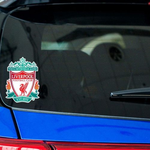 Liverpool sticker on glossy paper made to order