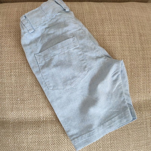 Lapin House shorts for boy 18 months, new, 100% cotton light blue