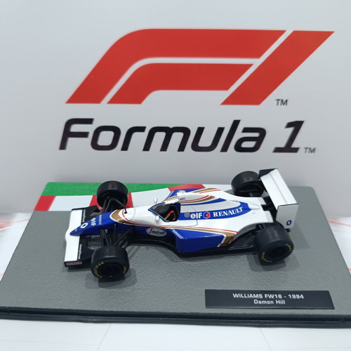 Williams FW16 Damon Hill 1994 Formula 1 1:43 diecast model like new