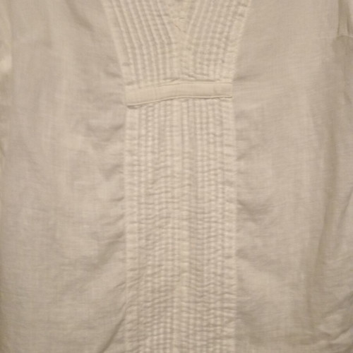 Marks & Spencer Per Una linen blouse size UK 12 like new, white