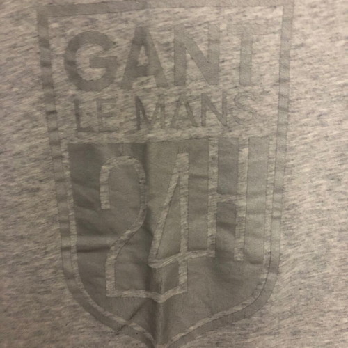 Gant 24 H Le Mans Edition T-shirt like new, gray, XL