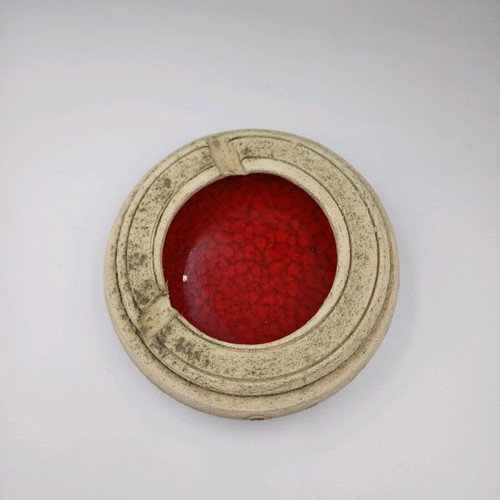 Ceramic ashtray unused