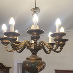 Polyphoto chandelier
