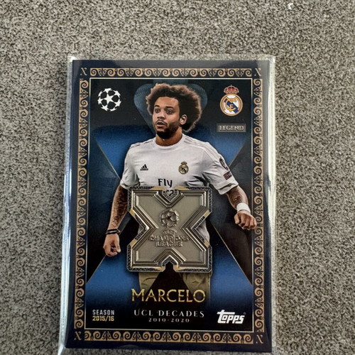 Marcelo UCL Decades Relic Card new