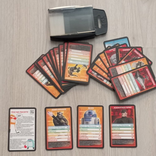 Top Trumps card game Star Wars Rebels used