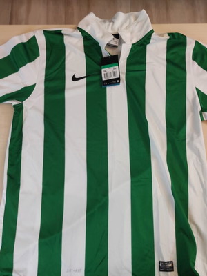 Nike football shirt new, sizes XL and M, white-green