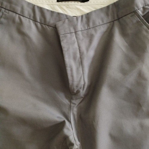 Zara women's straight-leg pants grey like new size 36-38