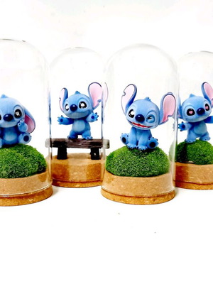 Disney Top Toy Stitch Φιγούρα σε Διακοσμητική Γυάλα Καινούργια