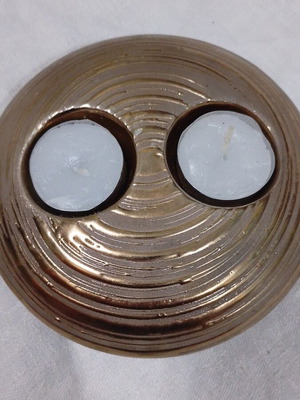 Ceramic candle holder for tealights like new